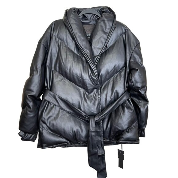 Blank NYC Black Puffer Jacket - Picture 4 of 7